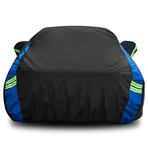 Avecrew Car Cover Waterproof All Weather for Automobiles, Outdoor Heavy Duty Full Exterior Covers for Sedan(194"-208")