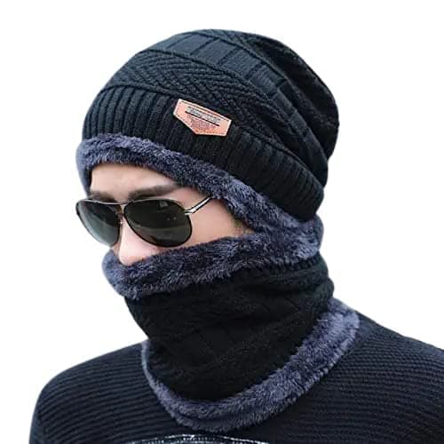 DS Enterprise Unisex Wool Cap (106_Black_Free Size)