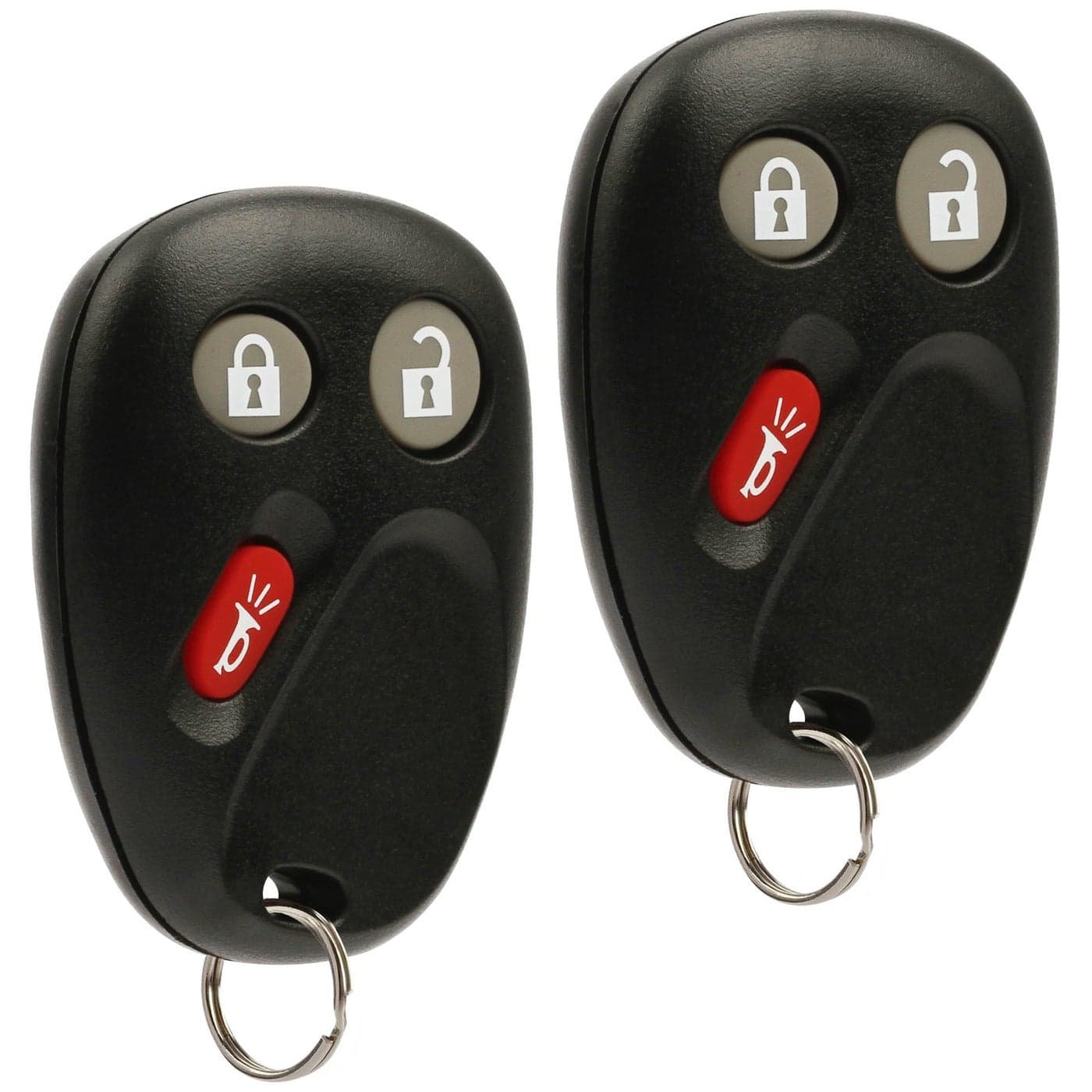 Key Fob Keyless Entry Remote fits 20032006 Chevy Tahoe Suburban Silverado Avalanche Equinox SSRGMC Sierra YukonCadillac EscaladeHummer H2 Pontiac TorrentSaturn Vue LHJ011 Set of 2