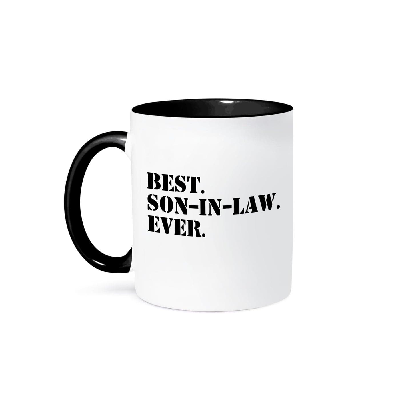 3dRose Best Son in Law Ever Mug Black 11 oz