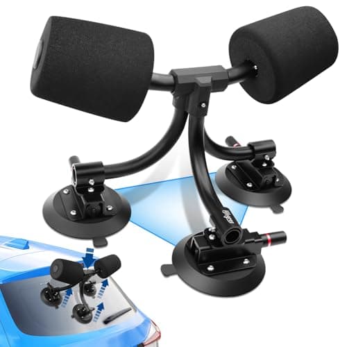 TriGrip Kayak Load Roller3 Suction Cups Kayak Roller LoaderKayak Helpers Pump Vacuum Type Kayak Roof Roller Loader Load Assist MountKayak Loader Lift Assist System for Car SUVKayak Accessories