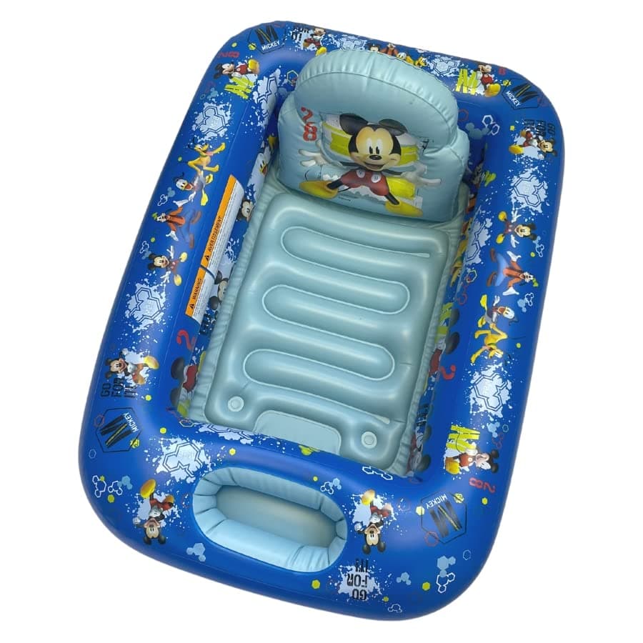 Disney Mickey Mouse Go for It Inflatable Tub Baby Bathtub