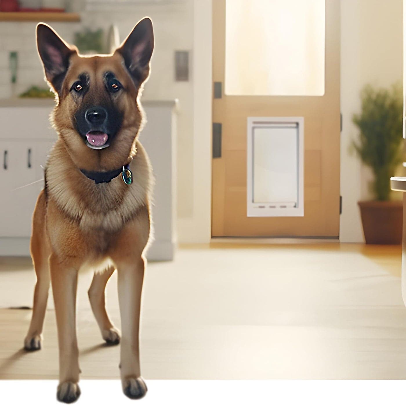 Ideal Pet Products Designer Series Plastic Pet Door with Telescoping Frame Super Large 15 x 20 Flap Size