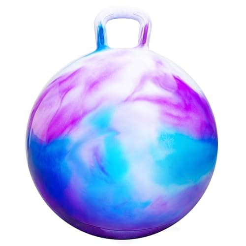 PlayZap Hopper Balls for Kids 10 22 Inches Bouncy Ball with Handle 22 Inflatable Bouncing Hopper 55cm Bouncing Toys Big Hopping Toys for Boys Girls Gifts