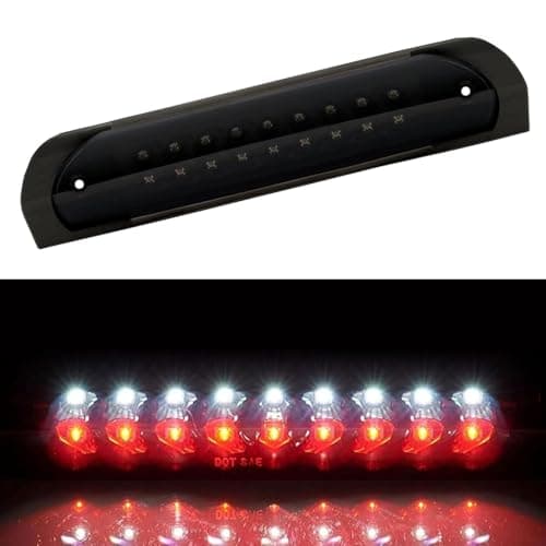 Cxdar Third 3rd Brake Light, LED High Mount Stop Light Replacement for 2002 2003 2004 2005 2006 2007 2008 Dodge Ram 1500, 2003-2009 Dodge Ram 2500 3500, Rear Center Cab Roof Tail Cargo Lamp