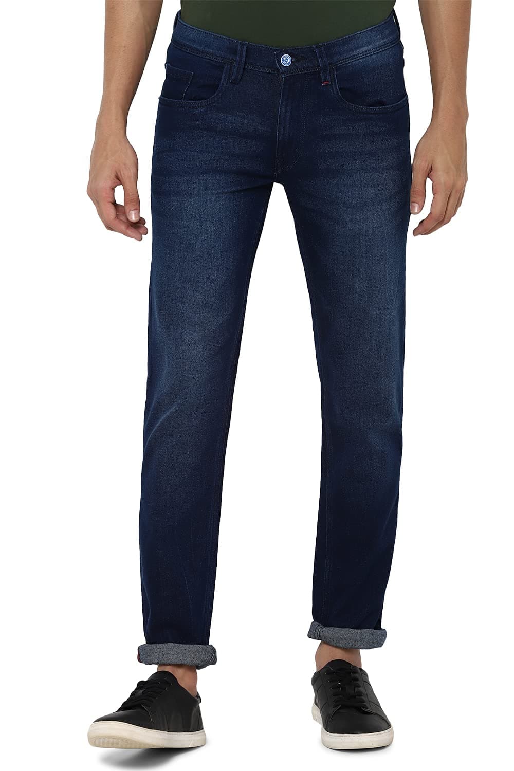 Allen Solly Men's Jeans (ALDNVSKF739103_Navy_30)