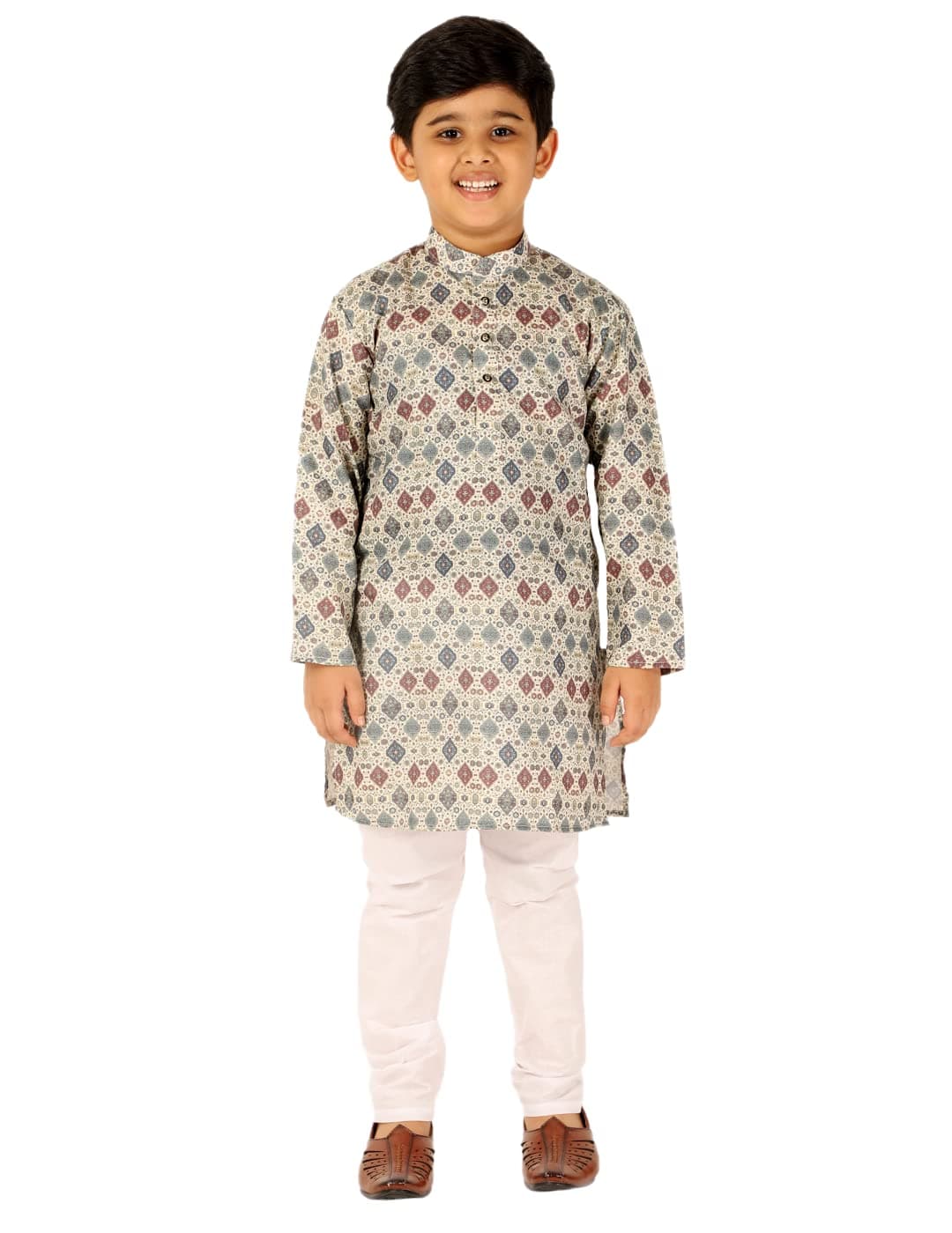 Pro-Ethic Style Developer Boy's Cotton Embellished Kurta Pajama for Baby Kids Ethnic Wear (S-166) 11-12 Years Blue