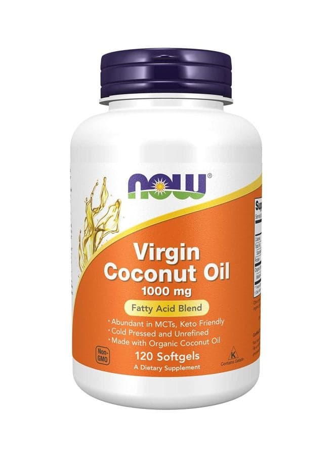 Virgin Coconut Oil - 120 Softgels