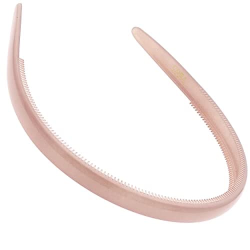 Camila Paris CP3277 French Fashion Headband for Women Very Flexible with Teeth for Strong Hold Grip Womens Hairband No Slip Durable Styling Girls Hair Accessories Made in France with Cellulose