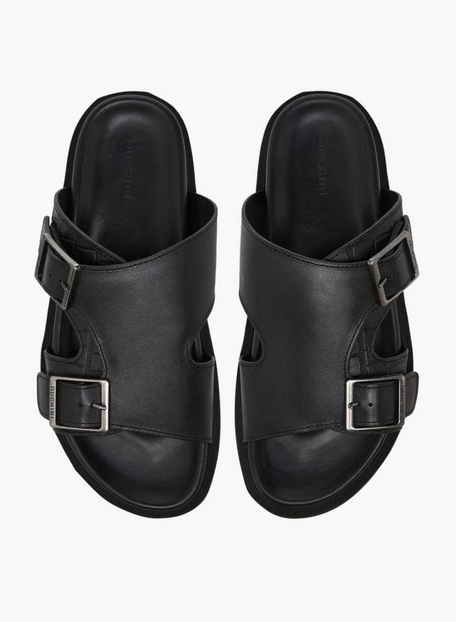Men Textured Comfort Sandals — 41