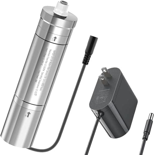 LED UV͎ Ultrąviolët Water Filter for Under Sink Water Filter System and Reverse Osmosis System, Reduce up to 99.9% of Baçtёria-Mercury-Free- Stainless Steel- 8000 Hours Life