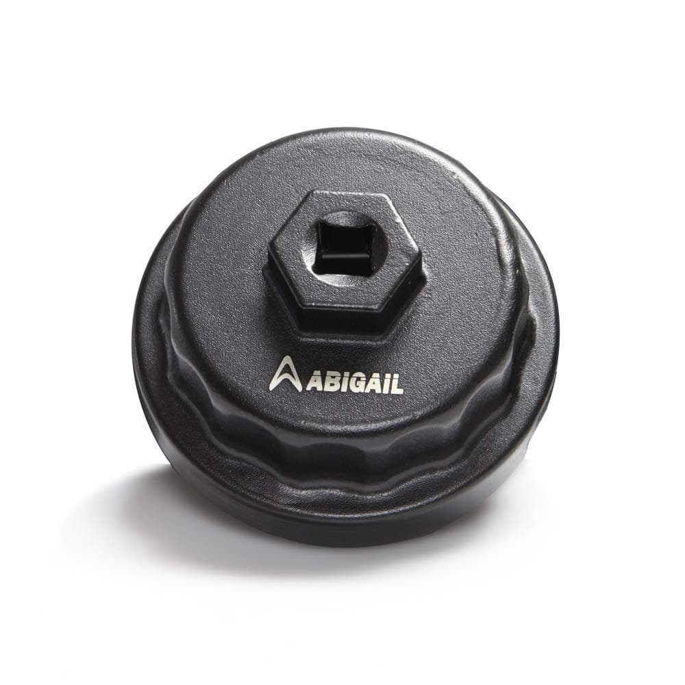 Heavy Duty Oil Filter Wrench Compatible with ToyotaLexusRAV4CamryTundraHighlanderSienna Oil Filter Cap Removal Socket Tool for 2557L Engine with 64mm Cartridge Style Oil Filter Housing