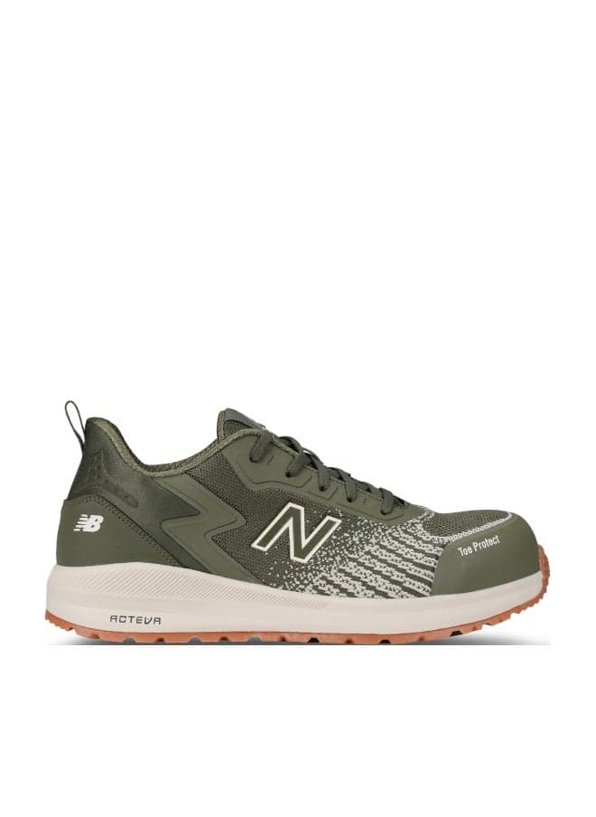 New Balance Mens Composite Toe Speedware Industrial Boot OliveWhite 10