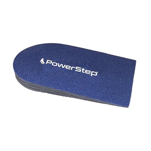 Powerstep unisex adult Adjustable Lift Heel Cushion, Blue, Small Regular US