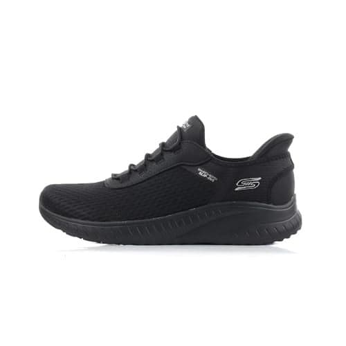 Skechers Women's Hands Free Slip-ins Bobs Squad Chaos - in Color, Black/Black, 9