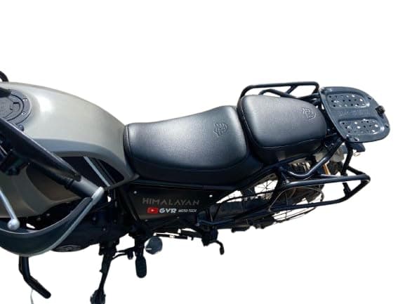 Sahara Seats Cushion Seat Cover Compatible with Himalayan 411 Cushion Seat Cover (Color Black)