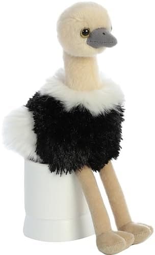 Aurora® Adorable Mini Flopsie™ Ozzi™ Stuffed Animal - Playful Ease - Timeless Companions - Black 8 Inches