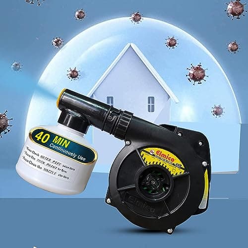 Elmico 700W Disinfection Nano Spray Household Sprayer Machine Rapid fogging Large Fog Volume Disinfection for Home/ac Cleaner Pump Machine/Office/School/ 100% Copper Armature,Corded Electric