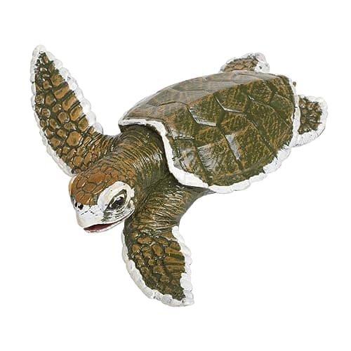 Safari Ltd Kemps Ridley Sea Turtle Baby Figurine Lifelike 5 Model Figure Educational Toy for Boys Girls and Kids Ages 18M