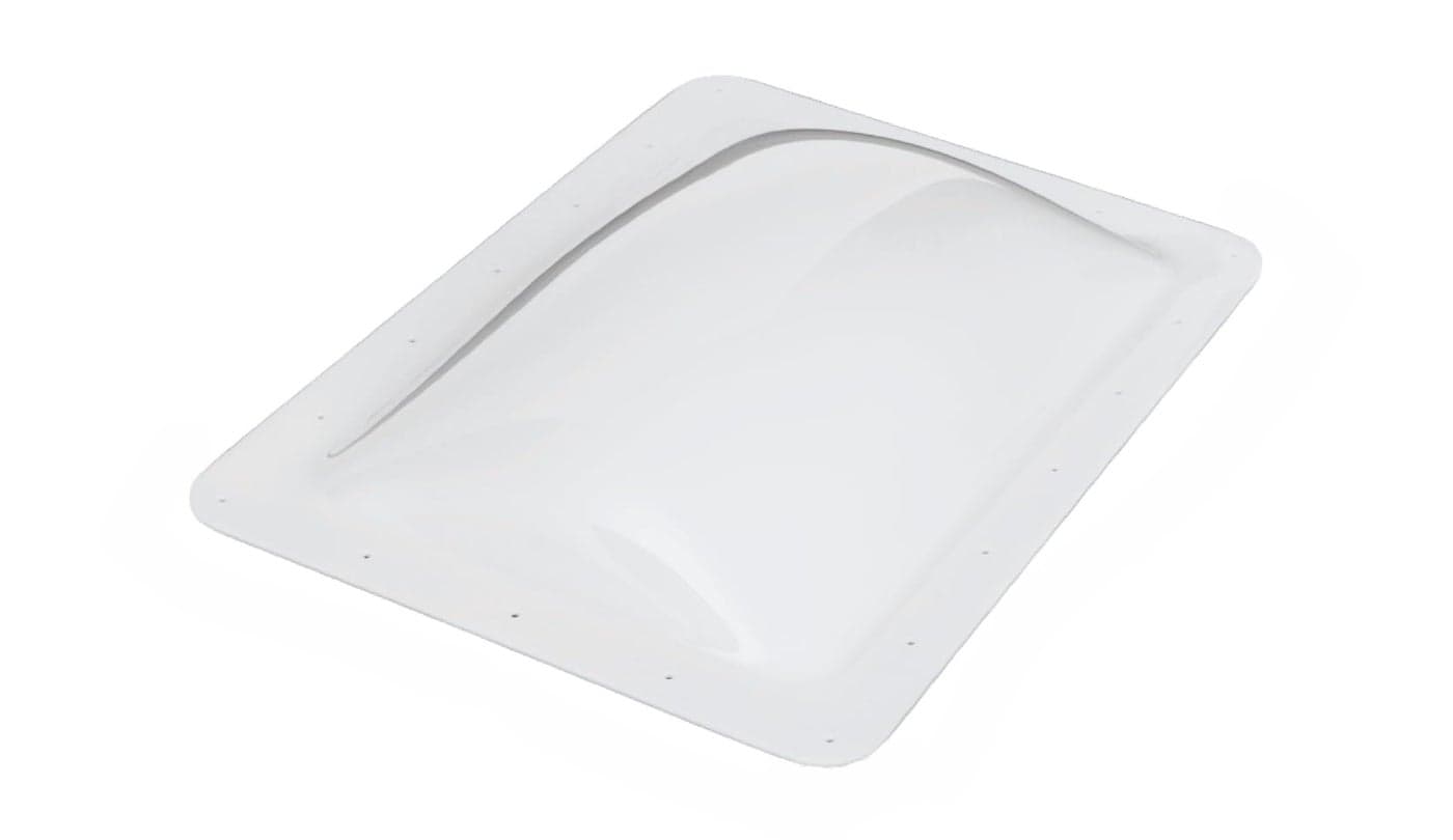 ICON RV Skylight - SL1422W - White, Fits 14"x22" Openings, 16"x26" Overall, Outer Dome Skylight Covering Replacement for RV, Camper, Motorhome, Food Truck, or Trailer, UV Protected & Impact Resistant