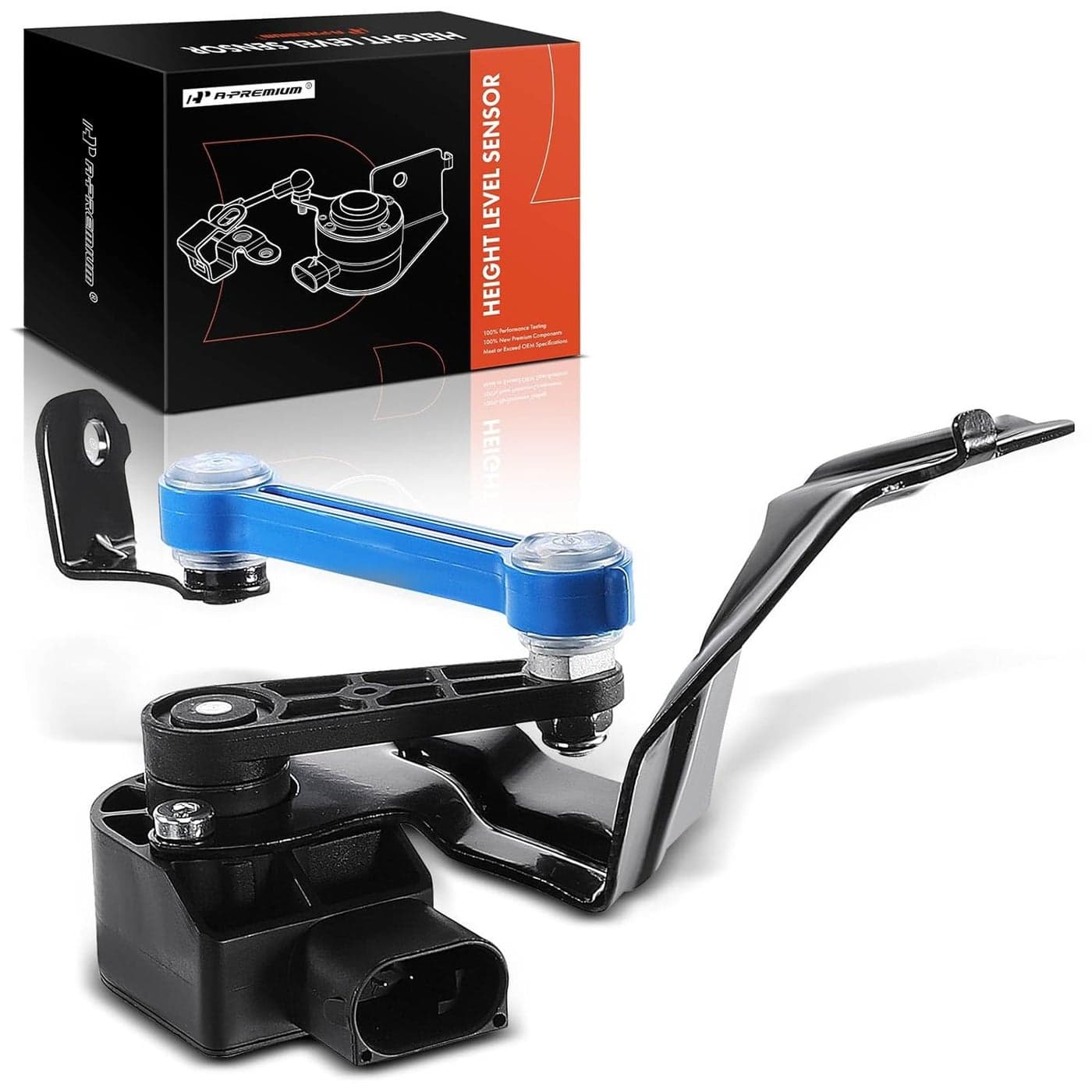 A-Premium Ride Height Level Sensor for Audi A4, A4 Quattro, S4, RS4 (2003-2009) - Rear Left or Right Replacement