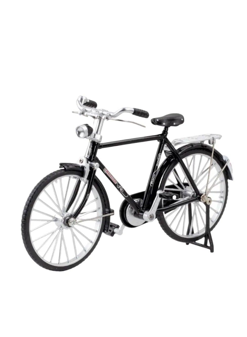 1:10 Classic Die-Cast Bicycle Model – Vintage Design with Realistic Details Functional Stand