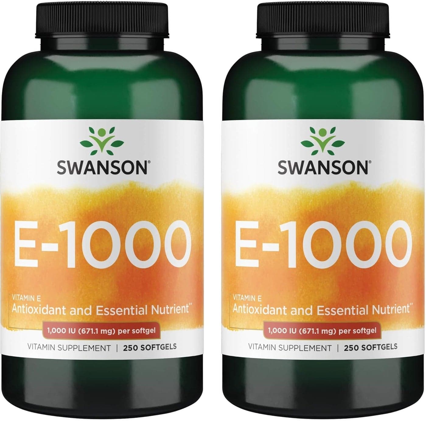 Vitamin E Softgels 250 Count for Adults