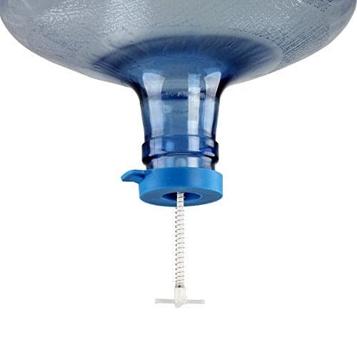 TERA PUMP TRDNC100 REUSABLE NO-SPLASH CAP for 5 Gallon Water Bottle and Water Dispensers WITHOUT probe