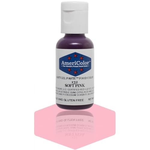 Americolor Soft Gel Paste Food Color, 3/4-Ounce, Soft Pink