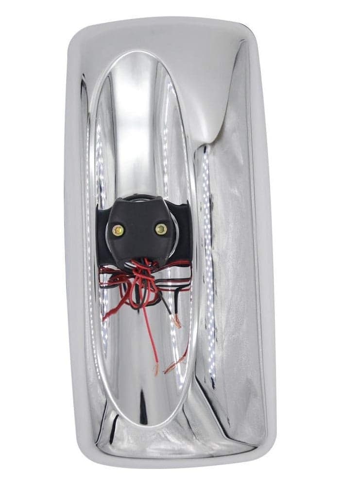 LONGLING Chrome Heated Side View Mirror for Freightliner M2