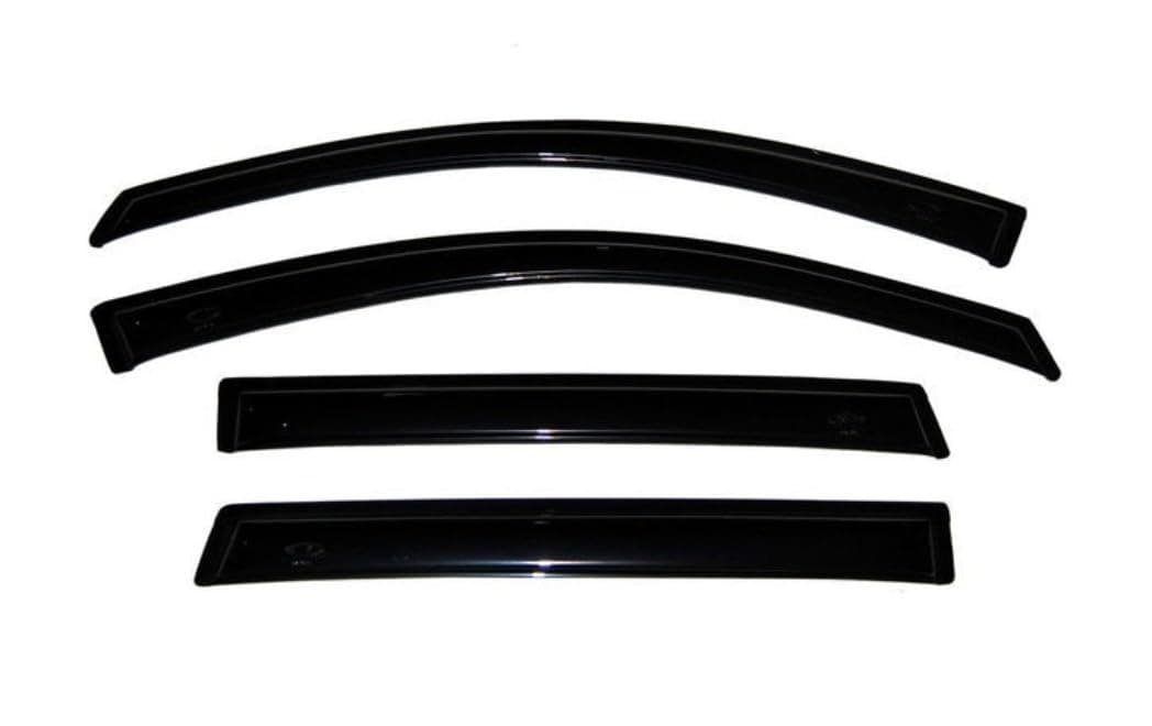Auto Ventshade AVS Outside Mount Rain Guards For 20072013 Chevrolet Silverado GMC Sierra 1500 CREW CAB 0714 SilveradoSierra 2500HD3500HD CREW CAB Window Vent Visors 4 pcs Smoke 94515