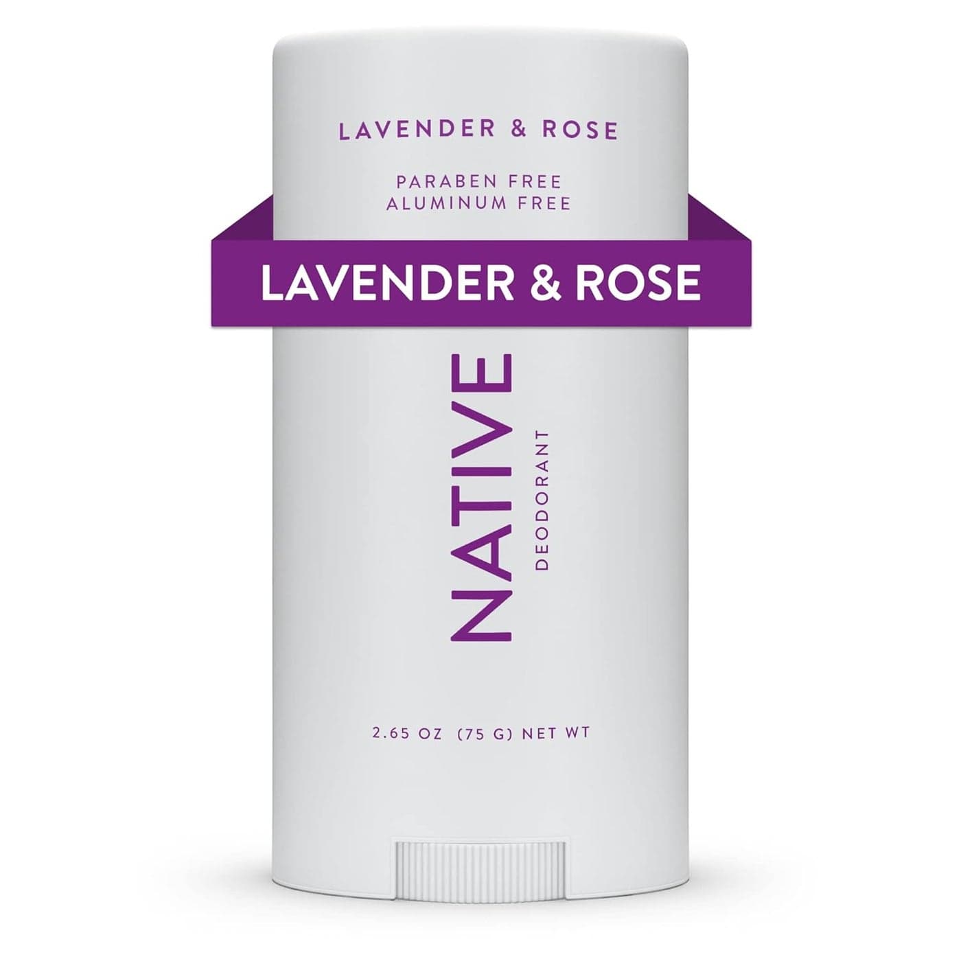 Native Deodorant Contains Naturally Derived Ingredients, 72 Hour Odor Control | Deodorant for Women and Men, Aluminum Free with Baking Soda, Coconut Oil and Shea Butter | Lavender & Rose