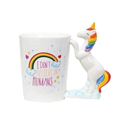 NYRWANA Coffee Mug, Birthday Gift for Girls and Boys, Ceramic Coffee Mug, Unicorn Coffee Mug, Rakhi Gift for Brother & Sister (450 ml)