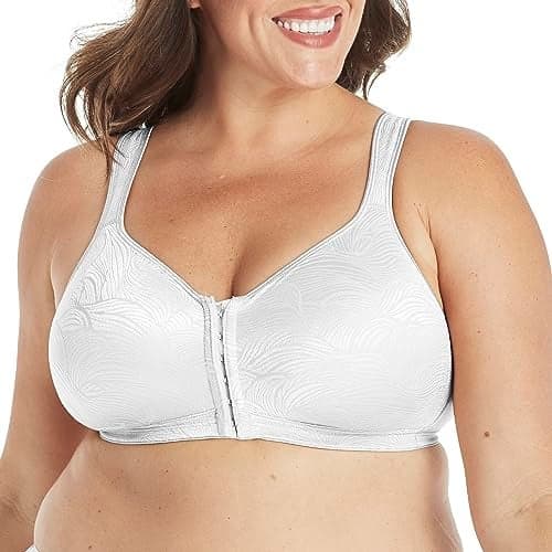 Playtex Women's 18 Hour Posture Boost Front Close Wireless Bra USE525