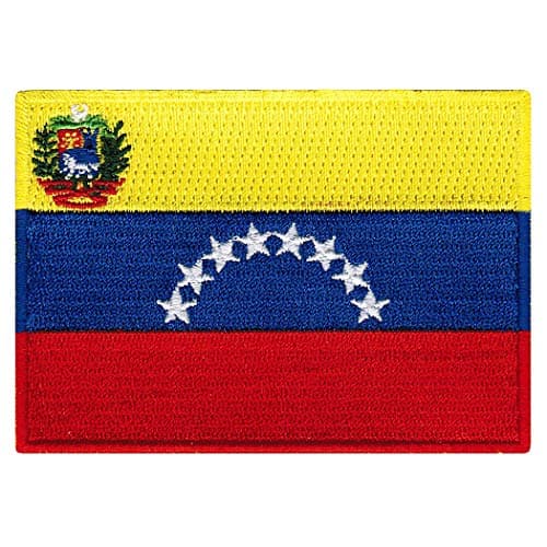 Cypress Collectibles Venezuela Flag Patch Premium Embroidered Appliqu South American Country Iron On Patches Dimensions 35 x 25