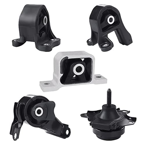 JDMON 5Pcs Engine Motor Mount Replacement for 2002-2006 Honda CRV 2.4L 4WD (Automatic Transmission) Compatible with A4504 A4506 A65010 A6596 A6597
