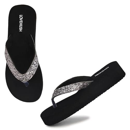 LOVEHUSH Doctor Slipper for Women | Orthopedic, Diabetic, Pregnancy | Soft Doctor Anti-Skid Slipper for Women |Slides, Flip-Flops, Slippers, Chappals | For Ladies and Girls SL5-GRAY-6