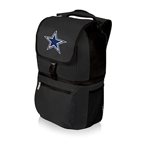 Picnic Time Black 16L Dallas Cowboys Zuma Cooler Backpack 600D Polyester PEVA Mesh