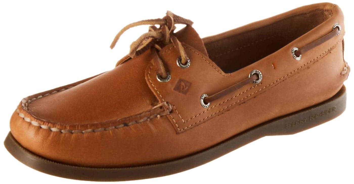 Sperry womens Authentic Original Boat Shoe, Nutmeg, 7 US