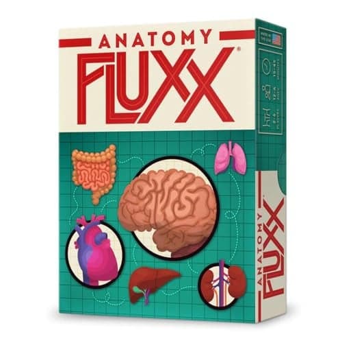 Looney Labs Anatomy Fluxx Card Game Varied Gameplay and DoctorApproved Learning