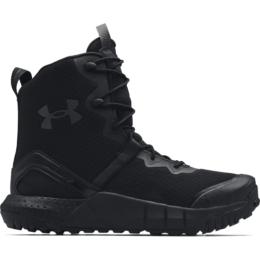 Under Armour Men's Micro G Valsetz Military and Tactical Boot, Black (001 Black, 9.5