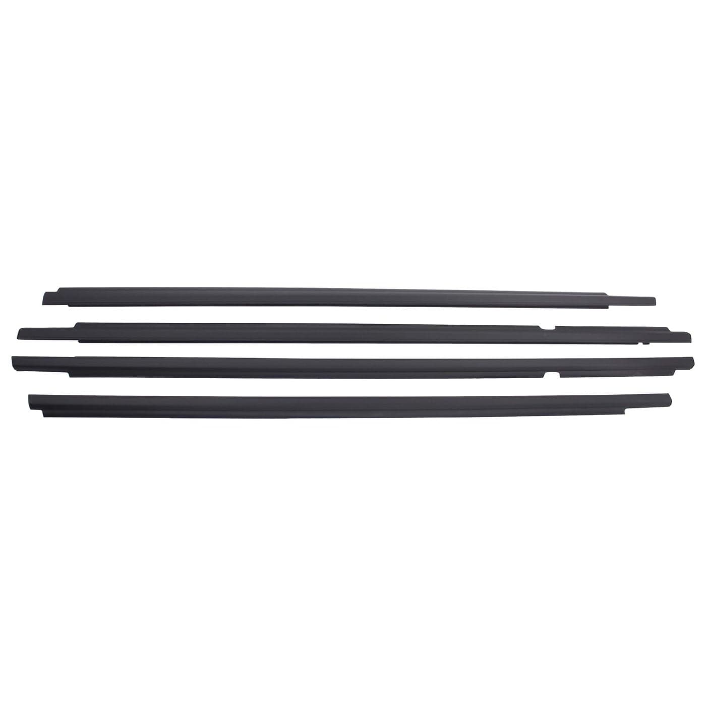 NewYall Front Rear Left and Right Outer Door Window Belt Weatherstrip Molding Seal Set for Toyota Corolla Altis 18L 20032008