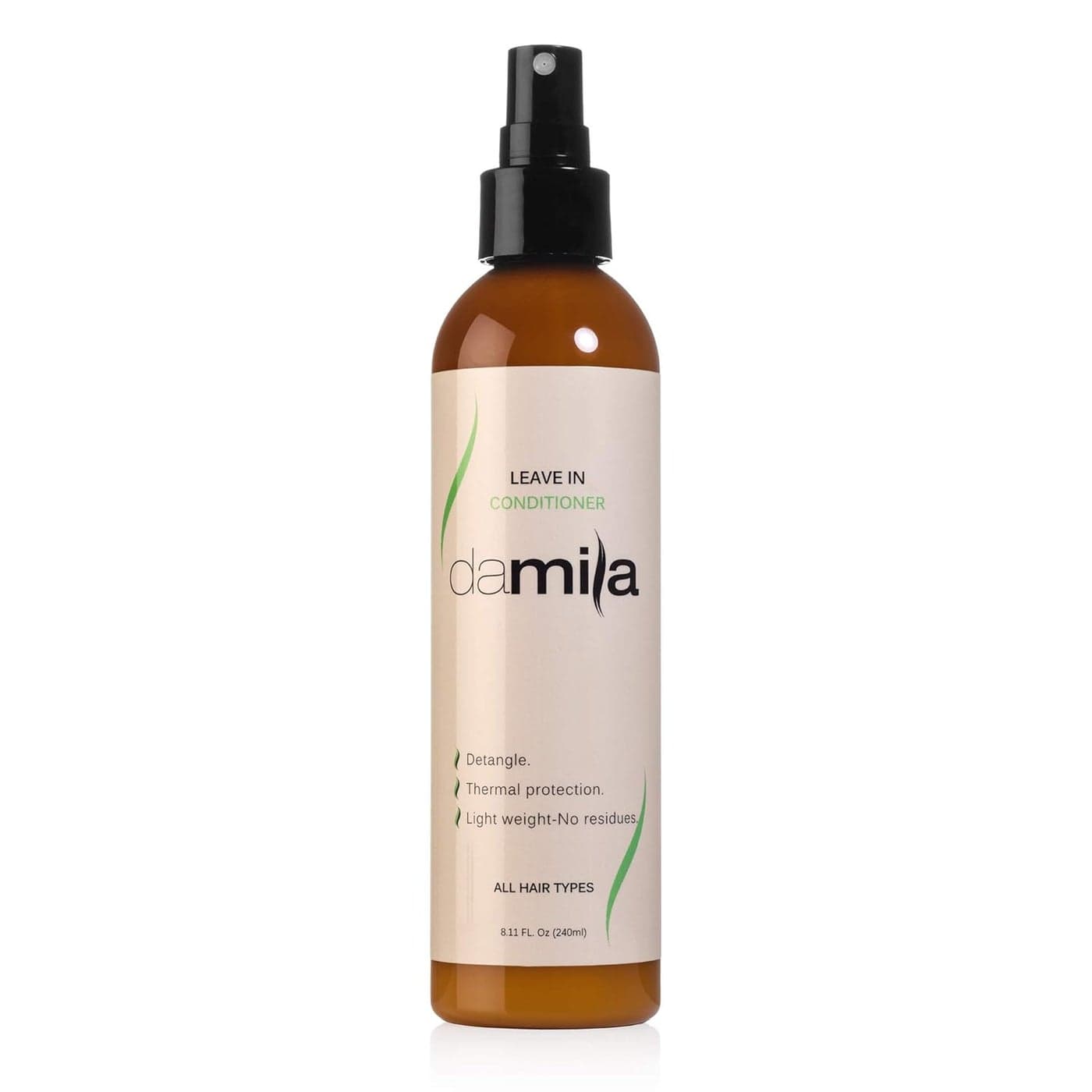 Keratin Leave In Conditioner Spray for Fine Dry Damaged and Curly Hair Detangles and Protects Against Heat Extends Your Keratin Treatment Sulfate and Paraben Free