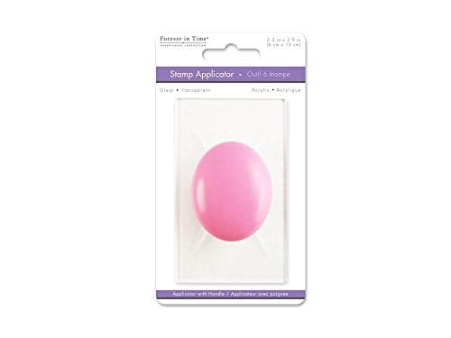 Craft Decor CS001 Clear Acrylic 2.4 x 3.9 Stamp Applicator