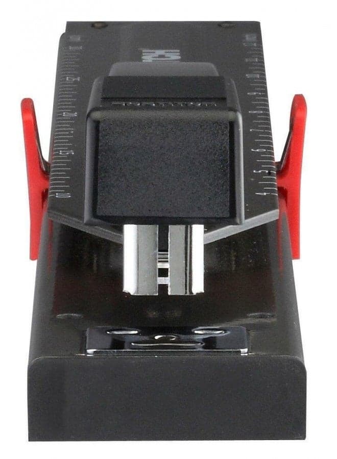 Bostitch Office Anti-Jam Long Reach Stapler, 20 Sheet Capacity, Adjustable, Durable, Black