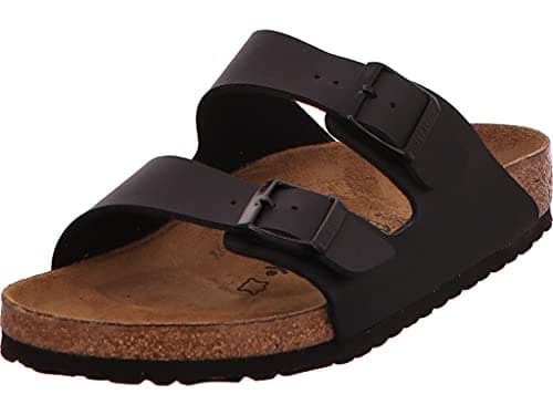 Birkenstock Unisex Arizona Sandal,Black Oiled Leather,41 M EU