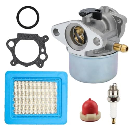 Panari 799868 498170 Carburetor for Brigg-s & Straton 625 6.5 HP 6150N 6150 650 6HP BS 497314 14111 497586 498254 498966 498255 Engine with 491588s Air Filter Cleaner