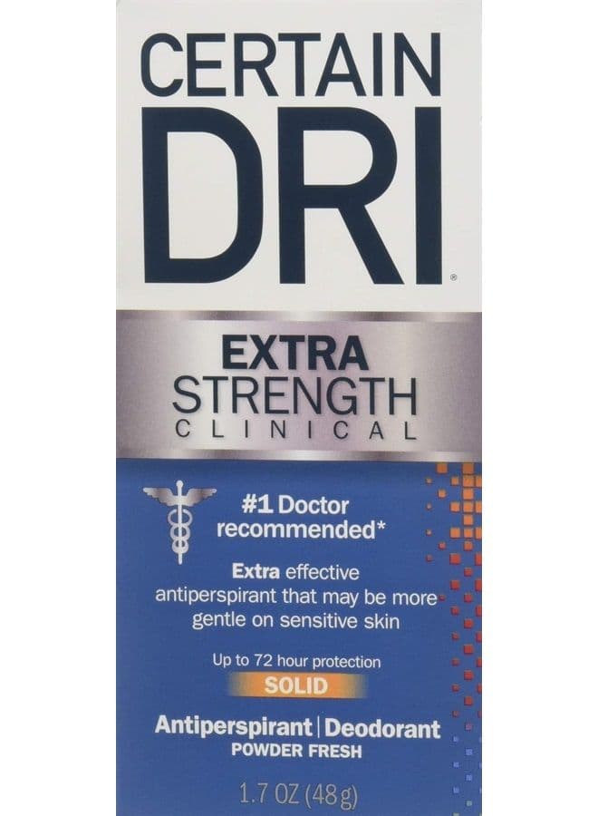 Antiperspirant Solid for Excessive Perspiration-1.7 Ounce (Pack of 2)