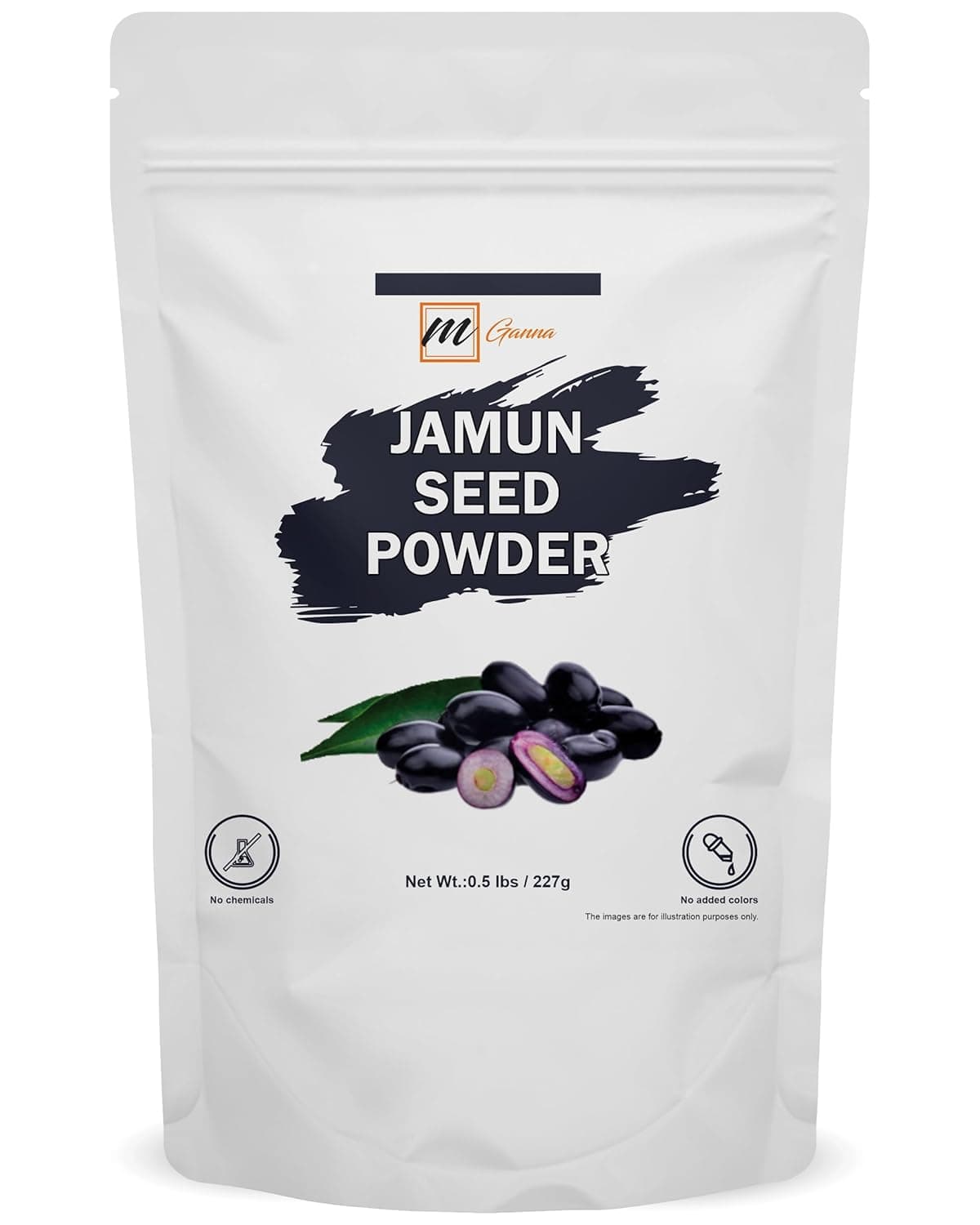 100 Natural Jamun SeedEugenia Jambolana Powder for Soft Radiant Skin and Health Care 05 LBS 227 GMS
