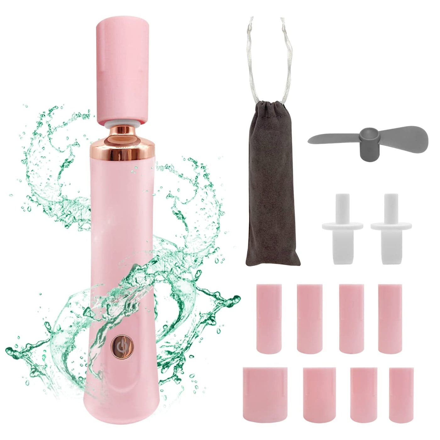 Pink Electric Nail Lacquer Shaker Glue Shaker for Eyelash Extensions Eyelash Lacquer Shaker Electric Shaker Time Saving Handsfree Tool Glue Nails Polish